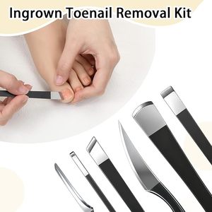 Ingrown Toenail Pedicure Knife Set Skin Scraper Repair Sharp Blade <b>Kit</b> For Nail Corn Callus Paronychia Treatment - Product Image 3
