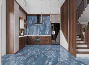 กระเบื้องพอร์ซเลนพรีเมียม ชายน์ ขนาด 800x1600 1200x1800 750x1500 มม. ออกแบบมาเพื่อเพิ่มพื้นที่มองเห็นด้วยผิวสัมผัสเรียบเนียนและเปล่งประกาย - Product Image 2