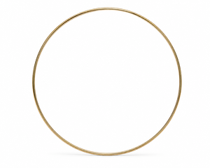 Offre Spéciale : Grands cercles métalliques en fer pour attrape-rêves DIY, couronnes florales, décorations de mariage, artisanat et abat-jour (ensembles d'anneaux) - Product Image 1