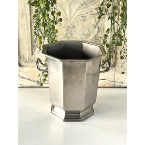Hot Selling Bucket for Beer Bottle for Party Night Clubs Golden Finished Metal Champagne <b>Ice</b> Bucket Octagonal Shape Long Size - Product Image 4