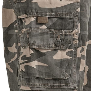 Wholesale Mens Canvas <b>Cargo</b> Shorts 100% Cotton Breathable Outdoor Casual Multi-Pocket Shorts Custom Logo OEM - Product Image 4