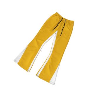 Pantalon de jogging décontracté pour homme Player Network, coupe évasée, épais, respirant, en laine et coton élasthanne, avec cordon de serrage et taille élastique - Product Image 2