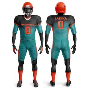 Uniforme Deportivo Cómodo para Hombre, de Secado Rápido, Uniformes de Fútbol Americano, Ropa Deportiva Profesional para Equipos, Uniformes de Fútbol Americano - Product Image 1