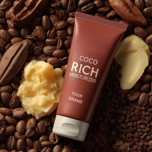 Crema Humectante Rica en Cacao para Piel Seca, Hidratación Profunda, Loción Corporal con Manteca de Cacao, Fabricante de Cosméticos de Marca Privada OEM - Product Image 2