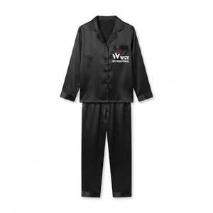 Womens Button Down Breathable Sleeping <b>Suit</b> Long Sleeve <b>Pajama</b> Shirt and Pants Two Piece Sleepwear Set with Front Design - Product Image 1