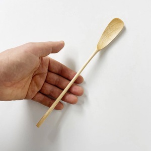 ช้อนชาไม้คุณภาพสูง ขัดเงาเรียบเนียน ช้อนคนกาแฟ สำหรับโรงแรม คาเฟ่ ร้านอาหาร - Product Image 6