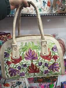 Women's Handcrafted Cotton Embroidery Clutch <b>Purses</b> Hand Bags for Wedding Wholesale From India - Product Image 2