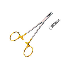 Portaagujas Manual Nagata RSI RS-1834 de Alta Calidad, TC 13 cm, Acero Inoxidable, Certificado CE, Pinzas para Cirugía General, 5 Años de Garantía - Product Image 3