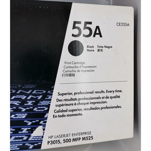 Cartouche de toner laser noir 55A CE255A compatible avec LaserJet P3015 P3015d P3015dn, fourniture d'impression à haut rendement - Product Image 2