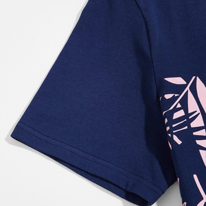 Ensemble short et t-shirt d'été pour hommes, ensemble 2 pièces, shorts avec logo personnalisé imprimé, ensembles d'été pour hommes - Product Image 3