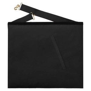Tablier du Rite écossais en velours noir avec broderie dorée à la machine, fabricant et fournisseur en gros de tous les accessoires maçonniques - Product Image 5