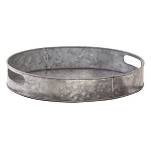 Plateau de service de style industriel pour une esthétique de repas moderne, design spacieux pouvant accueillir plusieurs plats simultanément - Product Image 4