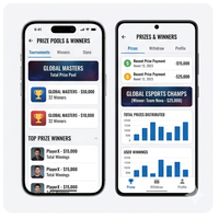 Aplicación de Torneos de Juegos Móviles Híbridos RoyalCraft Enterprise, Partidos de Esports, Batallas de Equipos, Tableros de Clasificación, Concursos de Premios