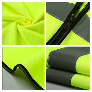 Chaleco de Seguridad de Malla de Poliéster con Logotipo Personalizado, LED Reflectante Intermitente, Alta Visibilidad, Impermeable, para Hombres, Mujeres y Niños, Clase 2 - Product Image 4