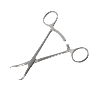 Pinces orthopédiques manuelles en acier inoxydable allemand de qualité chirurgicale pour la répositionnement et la réduction osseuse, 13 cm, vente en gros - Product Image 3