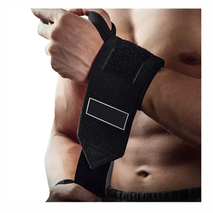 Bandes de soutien élastiques pour poignets, de qualité supérieure, résistantes, 18 pouces, pour la musculation, la gym et les entraînements, pour hommes. - Product Image 1