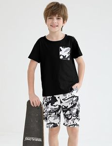 Camisetas Estampadas para Niños, Moda Casual para Niños y Niñas, Camiseta de Algodón, Proveedor de Ropa de Verano para Niños - Product Image 6