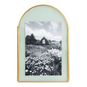 Home Decor Glass & Metal Hanging & Table Top Picture <b>Frame</b> for <b>Wall</b> Decoration, with 2 Sides Glass Customised Decorative <b>Frames</b> - Product Image 1