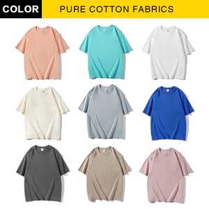T-shirt oversize de qualité supérieure, style streetwear, à épaules tombantes, pour hommes, 100% coton, logo personnalisé - Product Image 3