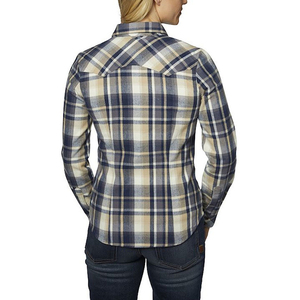 Camisas Casuales de Franela para Mujer, Corte Regular, Cómodas, Transpirables, Sólidas, con Botones al Frente, Manga Ancha, Personalizables, 100% Algodón - Product Image 2