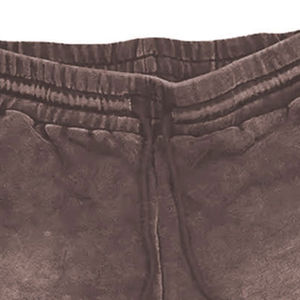 กางเกงขาสั้นผ้าฝ้ายผู้ชายแบบใหม่ สไตล์เรโทร เป็นมิตรกับสิ่งแวดล้อม เหมาะสำหรับออกกำลังกาย มีกระเป๋าและเชือกผูกเอว รุ่น HIC 275gsm - Product Image 5