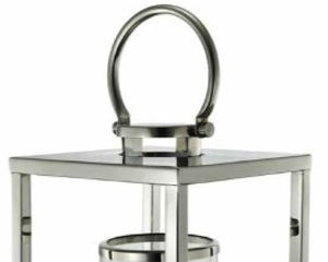 Hot Selling Shiny <b>Silver</b> Plated Finish Home Decorative <b>Lantern</b> Modern Style Candle Holder <b>Lantern</b> Handmade - Product Image 2