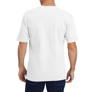 Camisetas de Verano para Hombre, Cuello Redondo, 100% Algodón Blanco, Tejido de Punto, 220 Gramos, Secado Rápido, Transpirables, de Alta Calidad - Product Image 2