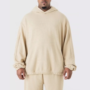 Comfortable Soft 100% Cotton <b>Fleece</b> Streetwear Hoodies for <b>Men</b> Women Winter Eco-Friendly Customizable Loose Fit - Product Image 4
