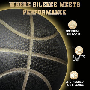 Ballon de basketball durable avec grip texturé et structure robuste pour les séances d'entraînement quotidiennes - Product Image 6