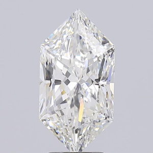 เพชรทรงหกเหลี่ยม สี E ความสะอาด VVS2 น้ำหนัก 3.08 กะรัต เพชรปลูกในห้องปฏิบัติการ พร้อมใบรับรอง IGI แบบ CVD สำหรับทำเครื่องประดับ แหวนวันเกิด แหวนแต่งงาน - Product Image 3