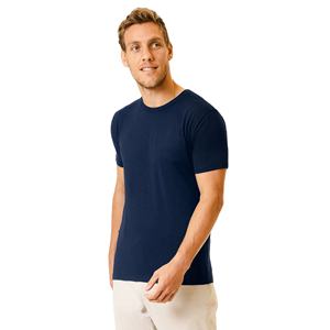 T-shirt avec logo, manches courtes, col rond, t-shirts ajustés doux, tailles S à 4XL, vêtements de base classiques de qualité avec logo, t-shirts personnalisés - Product Image 1