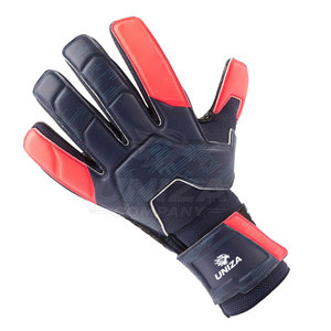 Gants de gardien de but professionnels en cuir de qualité supérieure pour l'extérieur, protection des doigts, fermeture à boucle, tissu respirant pour les longues séances d'entraînement - Product Image 2