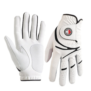 Guante de Golf Duradero con Palma Reforzada de Cuero Genuino, Tecnología de Agarre Mejorado, Ropa Deportiva Transpirable para Entrenamiento y Juego - Product Image 5