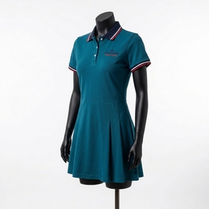 Women <b>Tennis</b> Skirt Gym Fitness Sets Polo Collar Padded Slim Fit High Quality <b>Tennis</b> Women Polo <b>Dress</b> - Product Image 2