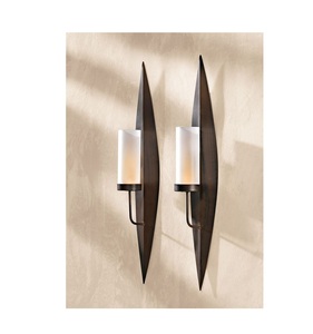 Elegante candelabro de pared de metal, decoración para el hogar, soporte de hierro para bodas, fiestas y decoración festiva. - Product Image 1