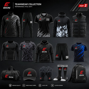 Collection de vêtements d'équipe personnalisés, vêtements de sport, vêtements d'entraînement, vêtements de gym, uniforme d'équipe, fabricant OEM - Product Image 2