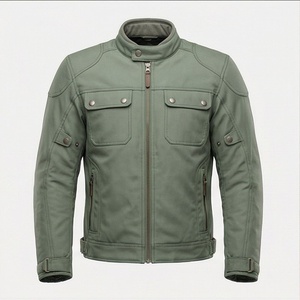 Veste de moto en cuir véritable pour homme de qualité supérieure, nouvelle arrivée, vestes de moto d'hiver, protections amovibles, personnalisables - Product Image 1