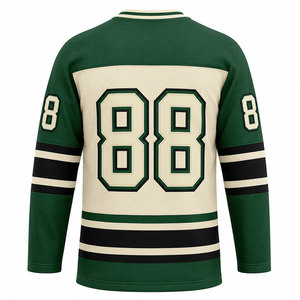Prix direct usine Maillots de hockey sur glace respirants à séchage rapide Nouveaux modèles de maillots de hockey sur glace - Product Image 2
