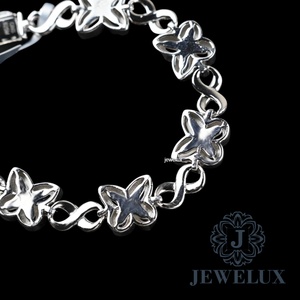 Bracelet Tennis Moissanite Tendance Plaqué Or Blanc, Chaîne Élégante pour Fêtes et Mariages à Prix Abordable - Product Image 2