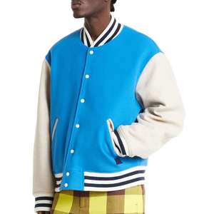 Vestes universitaires, vestes Letterman, patchs brodés personnalisés pour le baseball, veste bomber universitaire Letterman - Product Image 4