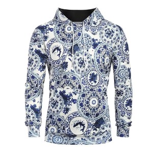 Sweat-shirts unisexes de haute qualité en polyester/coton mélangé, respirants, écologiques, épais, imprimés par sublimation, pour hommes, vente en gros - Product Image 5