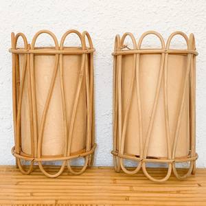 Best Price Modern OEM ODM Accepted Top Quality Rattan <b>Wall</b> Sconces Ready for Export Living Room <b>Wall</b> Sconce - Product Image 5