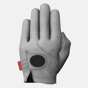 Gant de golf droitier DARIB IMPEX blanc et rose pour homme, en cuir de chèvre respirant, haute qualité, design moderne, gaufré, spécial. - Product Image 1