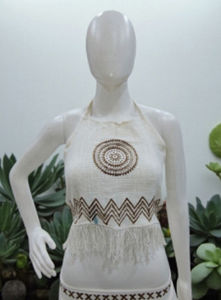 Débardeur dos nu en coton épais respirant et écologique pour femme – Designs personnalisés, plus de 10 options, personnalisable - Product Image 3