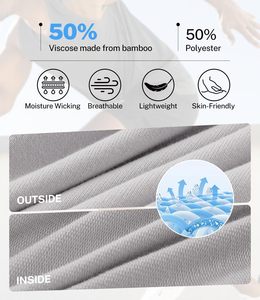 <b>Mens</b> Cotton <b>Lounge</b> <b>Shorts</b> Relaxed Fit Soft Knit Home Wear Elastic Waist Drawstring Premium Quality OEM ODM Apparel Quick Dry - Product Image 6