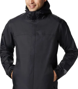 Veste de pluie zippée intégrale pour fitness, course à pied et randonnée, haute qualité, logo personnalisé brodé, veste décontractée tendance, imperméable, unisexe, sport - Product Image 6