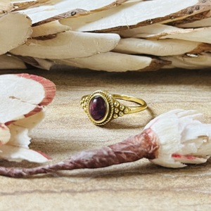 Trendy High Demand Amethyst Brass <b>Ring</b> 18k Gold Plated <b>Statement</b> <b>Ring</b> For Womens Handmade Ornate Dainty Fashionable <b>Ring</b> - Product Image 5
