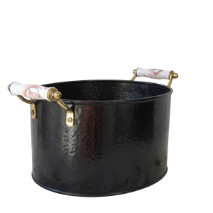 Stainless Steel Ice Bucket Round Modern Design Dual Handles Rust Resistant Party Use Champagne <b>Cooler</b> Wedding Party Wine <b>Cooler</b> - Product Image 2