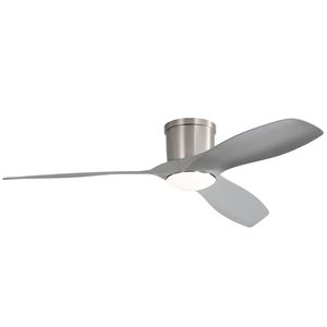Ventilatore da soffitto a LED da 52 pollici a incasso con luce dimmerabile e 3 pale in ABS, motore DC reversibile per soggiorno - Product Image 2