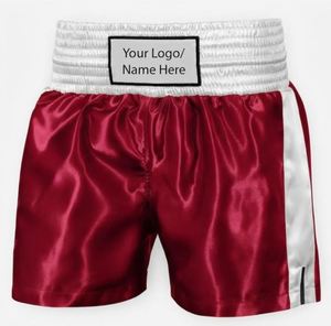 Pantalones Cortos de Boxeo Unisex Personalizados OEM ODM para Adultos, Tejido de 180g, Ajuste Atlético, Todos los Colores/Tallas, Logotipo Personalizado, MMA, Muay Thai, Kickboxing - Product Image 4